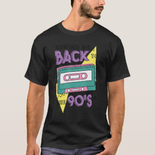 T-shirt Retournez-Moi À La Cassete Vintage Rétro Des Année