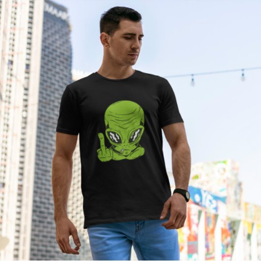 T-shirt Retrait Alien