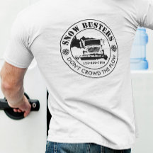 Retrait de neige entreprise Ajouter votre logo per