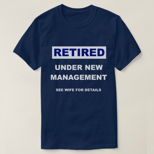 T-shirt retraité (Design devant)