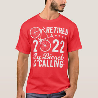 T-shirt Retraité 2022 Mon Vélo Appelle Road Bike Cycli