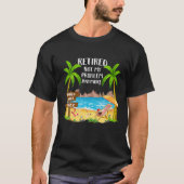 T-shirt Retraité 2022 Pas Mon Problème Plus Funny Beach Re (Devant)