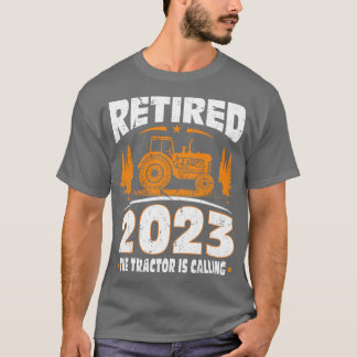 T-shirt Retraité 2023 Le Tracteur appelle Farmer