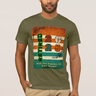 T-shirt Retraité 2025