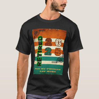 T-shirt Retraité 2025