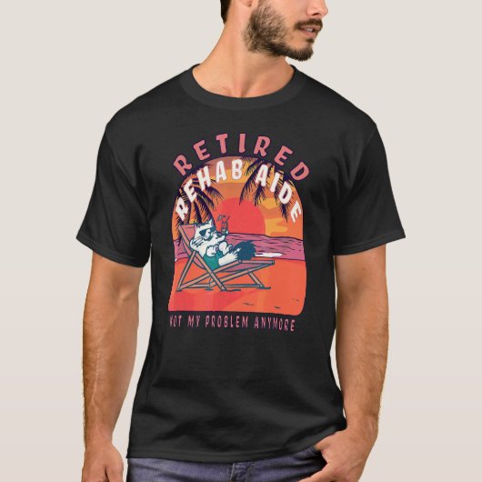 T-shirt Retraite Aide à la retraite Vintage (Devant)