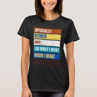 T-shirt Retraité Baker Retraité Baker Retraité Retraité Ba