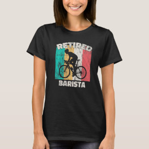 T-shirt Retraite Barista retraitée