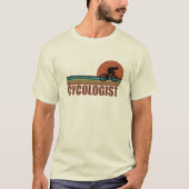 T-shirt Retraite de cyclisme drôle - Vieux Cycologue (Devant)