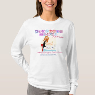 T-shirt Retraite de filles de Scrappin