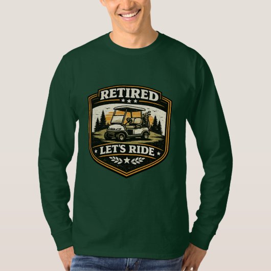 T-shirt Retraite de golf (Devant)