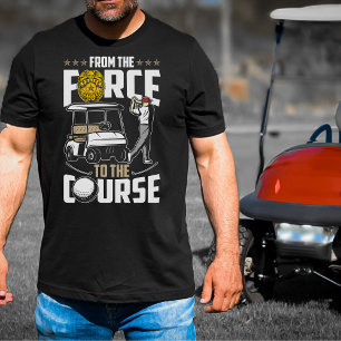 T-shirt Retraite de la police de la force au terrain de go