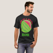 T-shirt Retraite de pastèque dans un toit Melon (Devant entier)