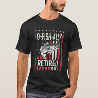 T-shirt Retraite de pêche, T-shirt Retraite de pêc