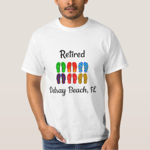 T-shirt Retraité - Delray Beach, FL, modèle