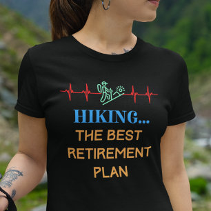 T-shirt Retraite des randonnées