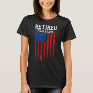 T-shirt Retraite du camionneur - Conducteur - Camionneur -