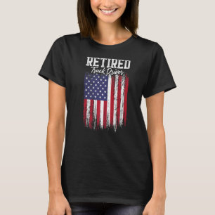 T-shirt Retraite du camionneur - Conducteur - Camionneur -