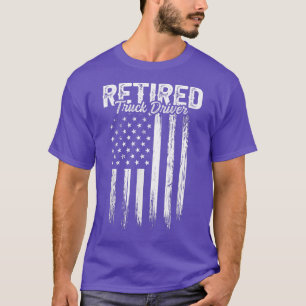 T-shirt Retraite du conducteur de camion à la retraite2451