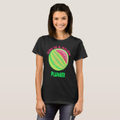 T-shirt Retraite D'Un Plomber Melon (Devant entier)