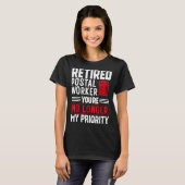 T-shirt Retraité(e) Retraite(e) (Devant entier)