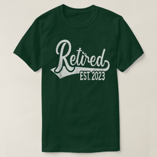 T-shirt Retraité Est  (Design devant)