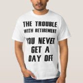 T-shirt retraite Hilarious Tee (Devant)
