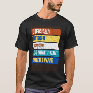 T-shirt Retraité Politique Retraité Politique Retraité
