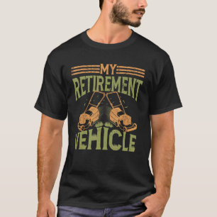 T-shirt Retraite Pour Jardiner Papa Lawn Mower 1