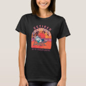 T-shirt Retraité Représentant technique des ventes Retrait (Devant)