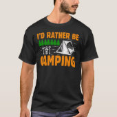 T-shirt Retraite sauvage" - Camping Adventure (Devant)
