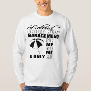 T-shirt retraité sous nouvelle direction