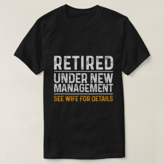 T-shirt Retraité Voir Femme Drôle Papa Chemise