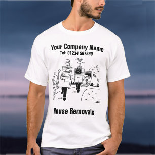 T-shirt Retraits de maison Déménagement
