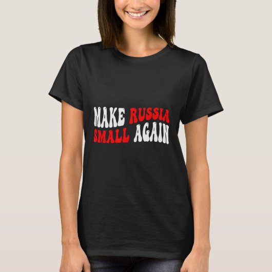 T-shirt Rétrécir la Russie encore (Devant)