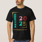 T-shirt Retred 2025 (Devant)