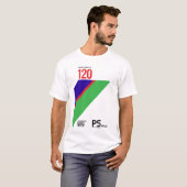 T-shirt Retrhomage Series 80s 120-PS VHS (Devant entier)