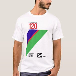 T-shirt Retrhomage Series 80s 120-PS VHS Tee