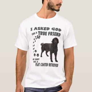 T-shirt Retriever à couche plate Citation Maman, Flattie P