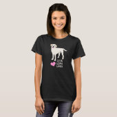 T-shirt Retriever de Cute Labrador Love Labs (Devant entier)