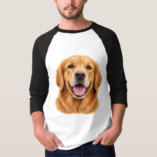 T-shirt Retriever doré (Devant)
