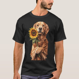 T-shirt Retriever doré   