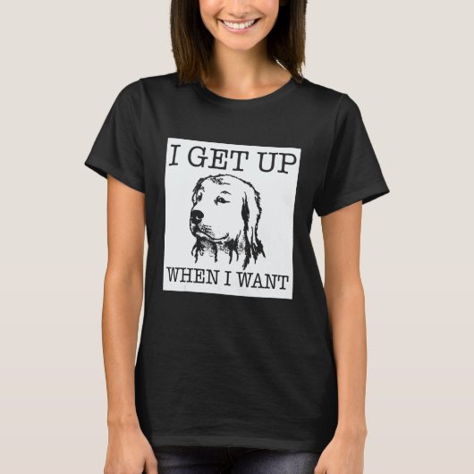 T-shirt Retriever doré chien 1 (Devant)