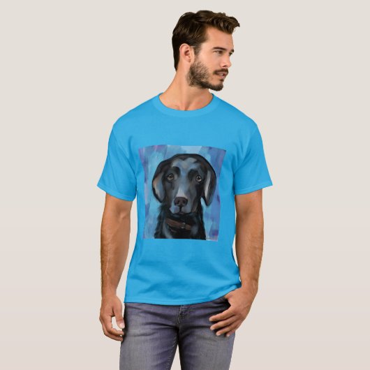 T-shirt Retriever du Labrador (Devant entier)