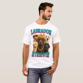 T-shirt Retriever du Labrador (Devant entier)