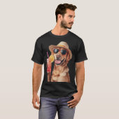 T-shirt Retriever du Labrador (Devant entier)