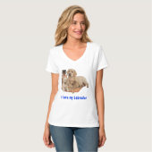 T-shirt Retriever du Labrador (Devant entier)