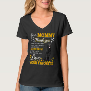 T-shirt Retriever Refroidi Cher Merci Maman Pour Être
