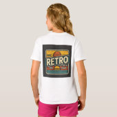 T-SHIRT RETRO (Dos entier)