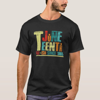 T-shirt Retro 1865 Afrique États-Unis Equali 1865